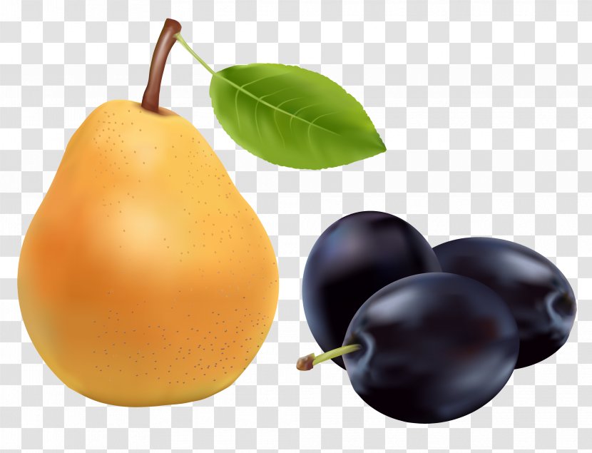 Common Plum Fruit Kompot Vegetable Food - Cherries Transparent PNG