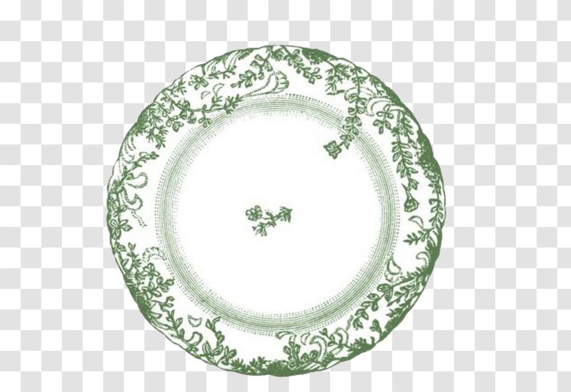 Tableware Plate Bone China Clip Art - Dinnerware Set - Hand-painted Plates Transparent PNG
