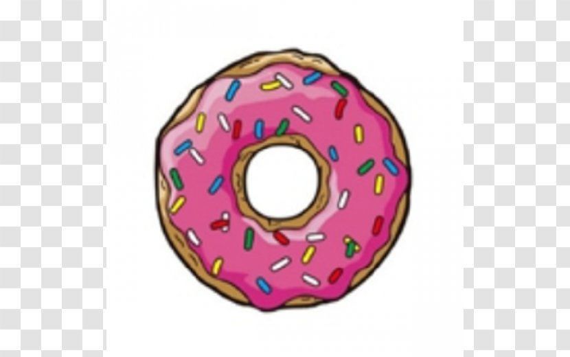 Donuts Chocolate Cake Homer Simpson - Sprinkles Transparent PNG
