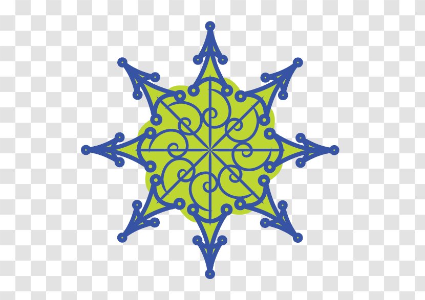 Illustration Snowflake Vector Graphics Image Clip Art - Snow - 8 Punto De Mandala Transparent PNG