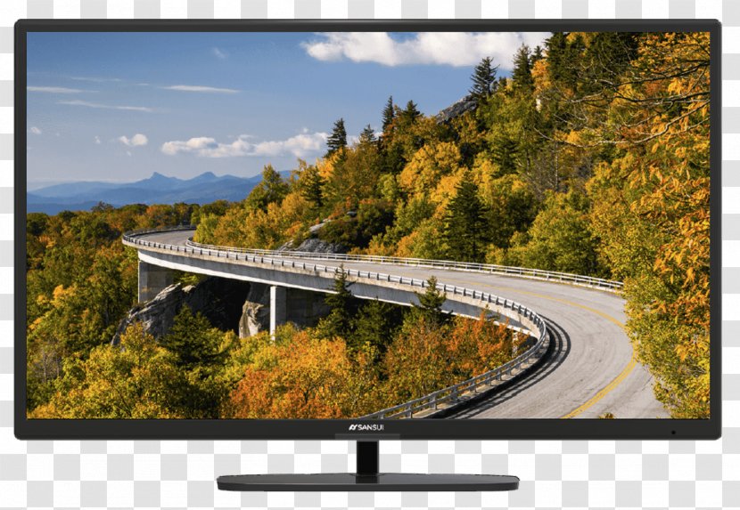 Sansui Electric LED-backlit LCD Television United States - Price Transparent PNG