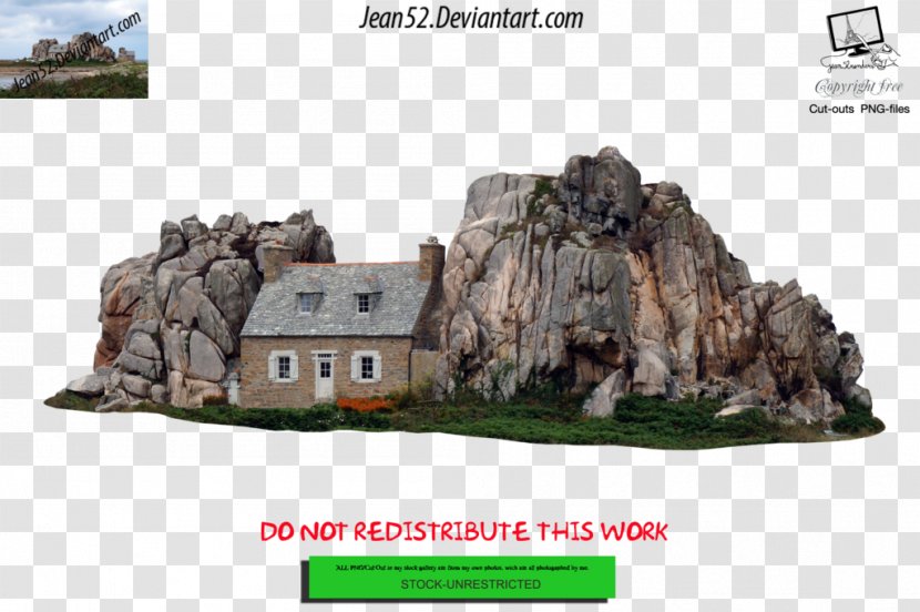Building DeviantArt House - Rock Transparent PNG