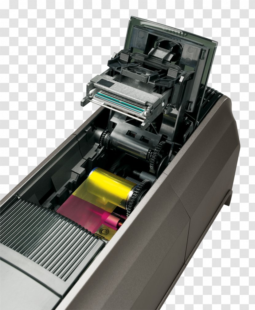 Inkjet Printing Datacard CD800 Card Printer Group - Machine Transparent PNG