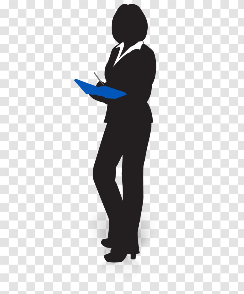 Businessperson Silhouette Manager Clip Art - Project - Business Transparent PNG