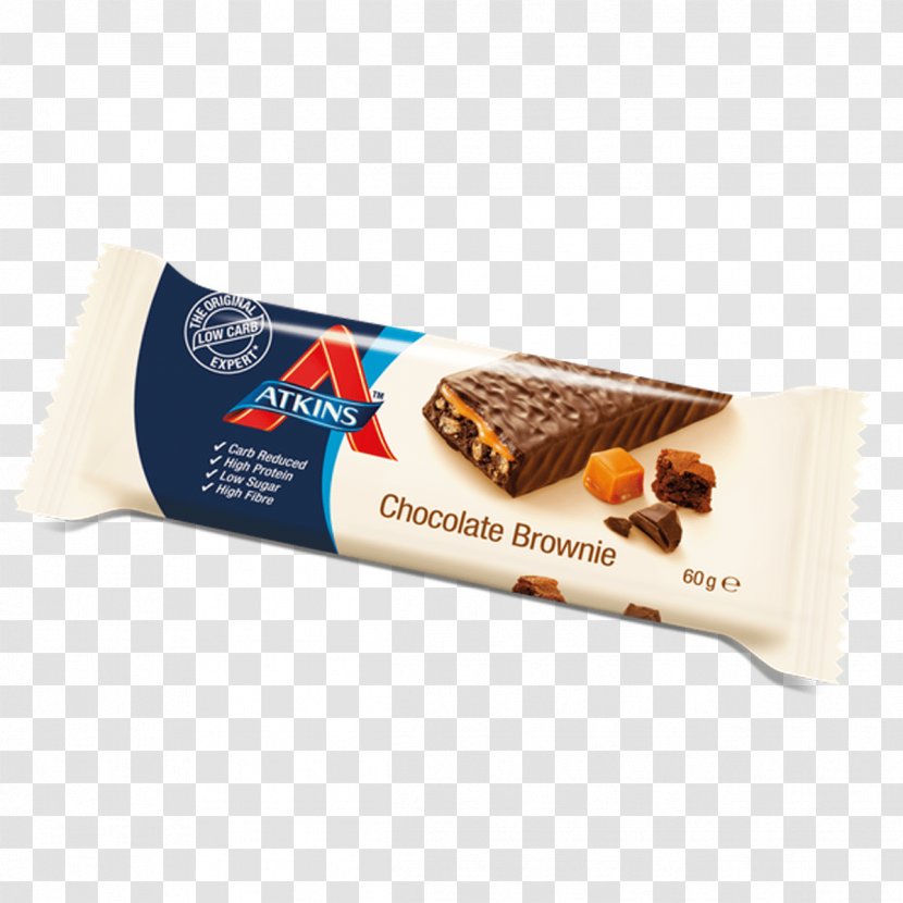 Chocolate Bar Brownie Fudge Atkins Diet Low-carbohydrate - Protein - Brownies Transparent PNG