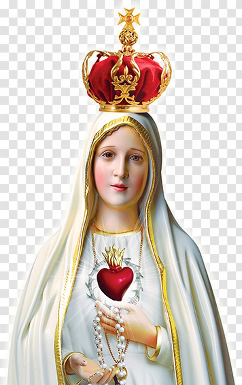 Mary Our Lady Of Fátima Apparitions Fatima Lourdes - Immaculate Conception Transparent PNG