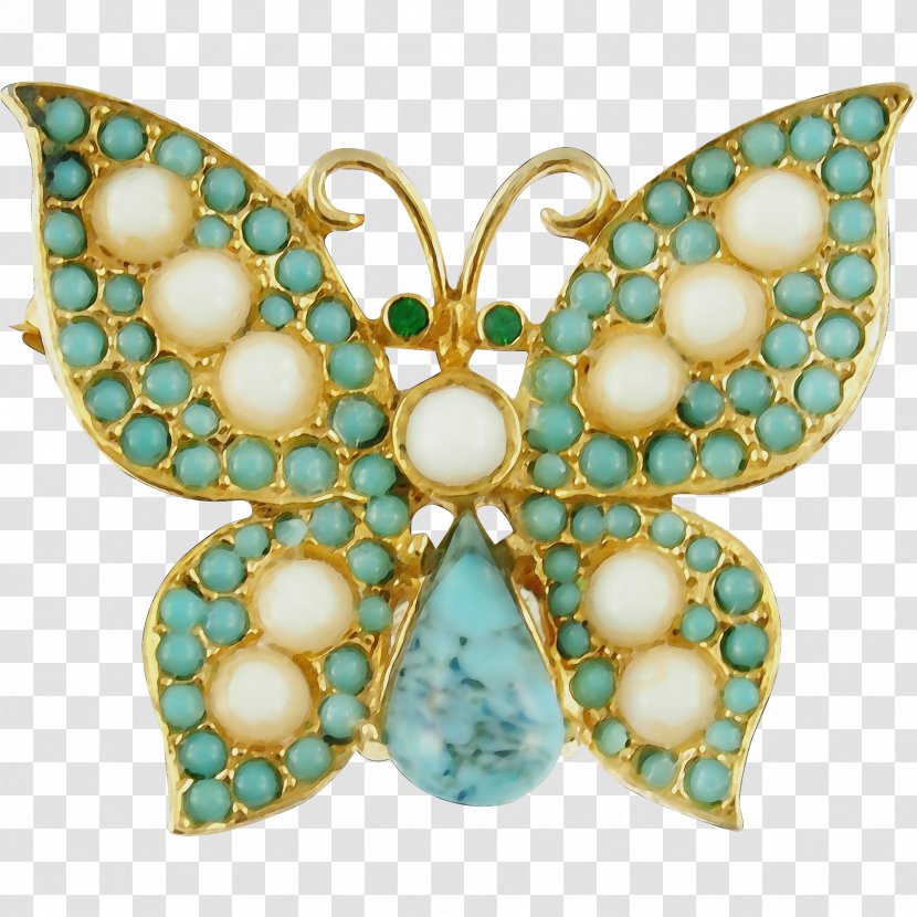 Aqua Turquoise Butterfly Fashion Accessory Insect - Pollinator Moths And Butterflies Transparent PNG