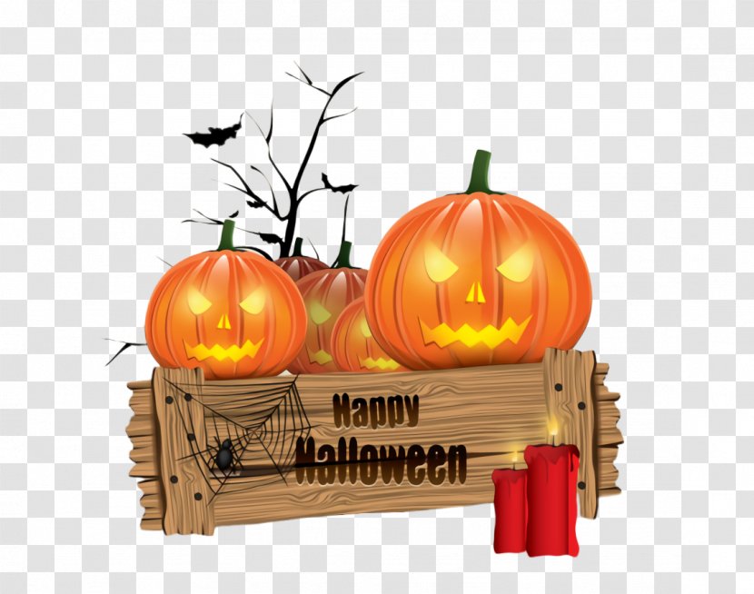 Pumpkin - Vegetarian Food - Jackolantern Thanksgiving Transparent PNG