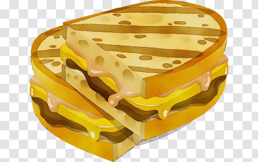 Hamburger Cartoon - Dairy Processed Cheese Transparent PNG