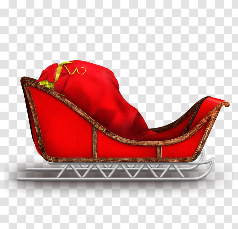 Sled - Gift - Christmas Transparent PNG
