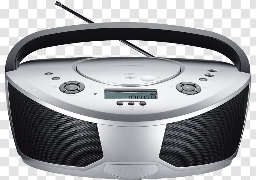 Portable CD Player Compact Disc Grundig FM Broadcasting - Technology - Video Recorder Transparent PNG