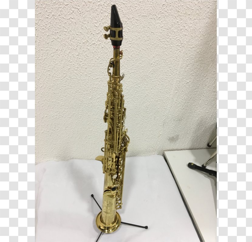 Clarinet Family Brass Instruments Soprano Saxophone Sopranino - Silhouette Transparent PNG