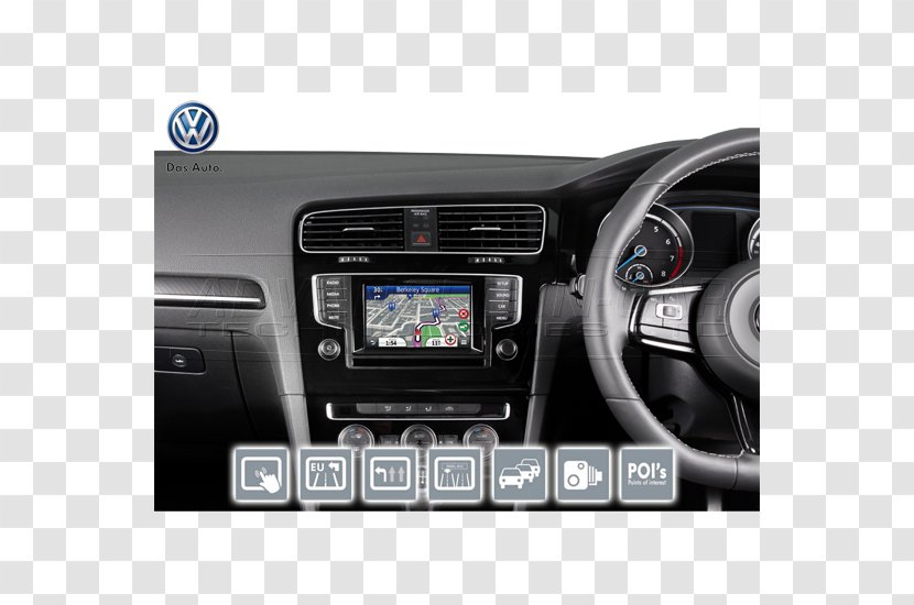 Volkswagen Golf Car Škoda Auto Up - Electronics Transparent PNG