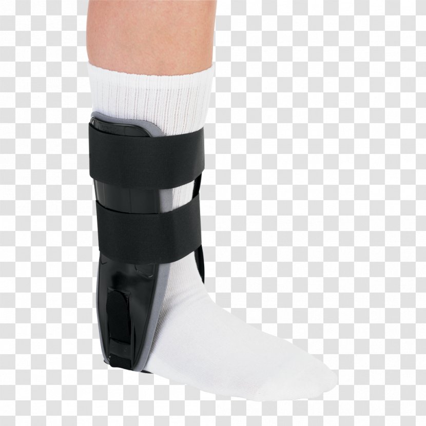 Ankle Brace Splint Sprained Malleolus - Human Leg Transparent PNG