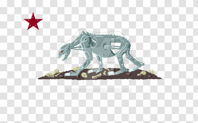 California Republic Jean Kirschtein Grizzly Bear - Horse Like Mammal - Terminator 3 The Redemption Transparent PNG