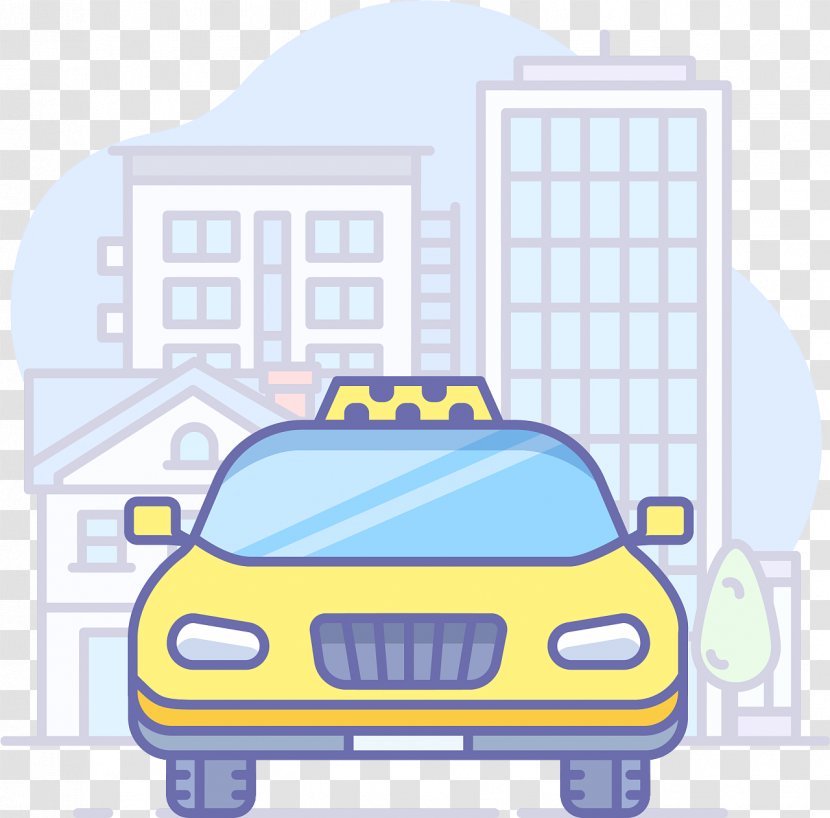 Compact Car Driving Driver - Woman - Drive Up Transparent PNG