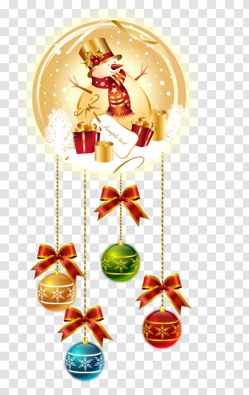 Christmas Decoration Ornament - Creative Transparent PNG