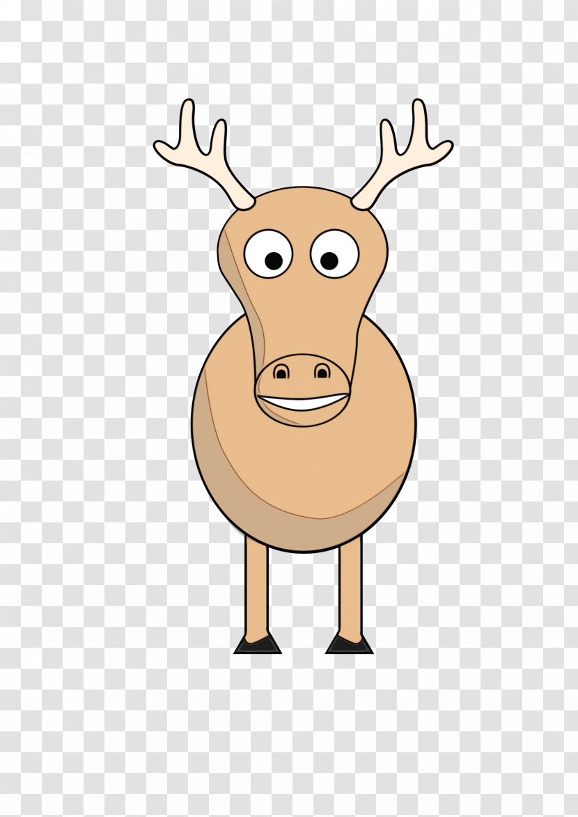 Reindeer - Fawn - Antler Transparent PNG