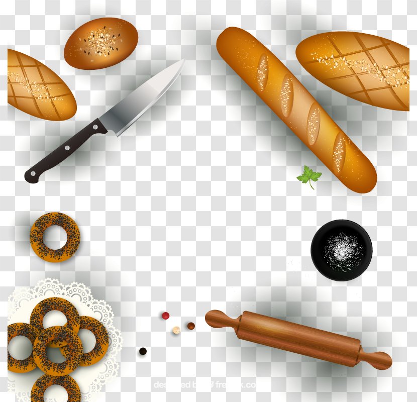 Bakery Bread Computer File - Vector Breakfast Transparent PNG