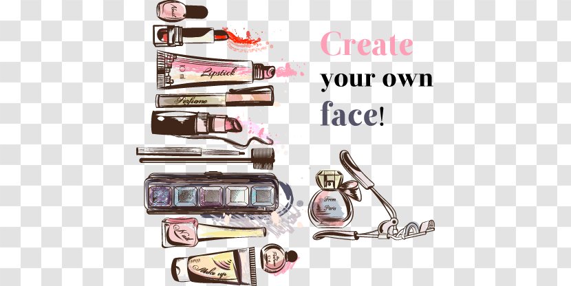 Chanel Cosmetics Fashion Make-up Artist Lipstick - Floating Women Transparent PNG