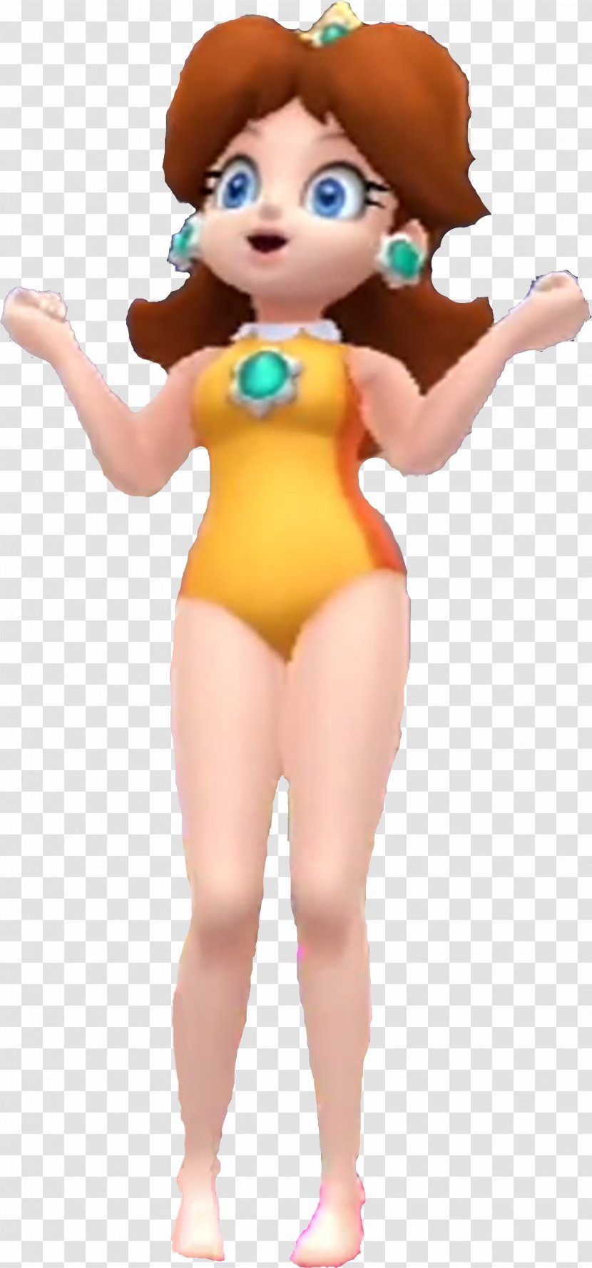 Mario & Sonic At The Olympic Games London 2012 Princess Daisy Peach Transparent PNG