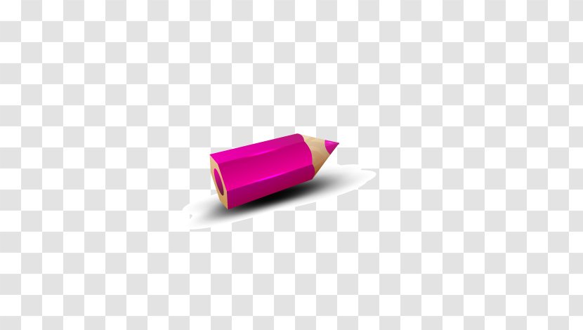 Angle - Pink - Pencil Transparent PNG