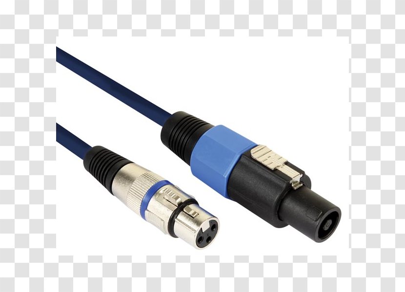 Coaxial Cable Electrical Serial ATA Phone Connector Speaker Wire - Technology - Speakon Transparent PNG