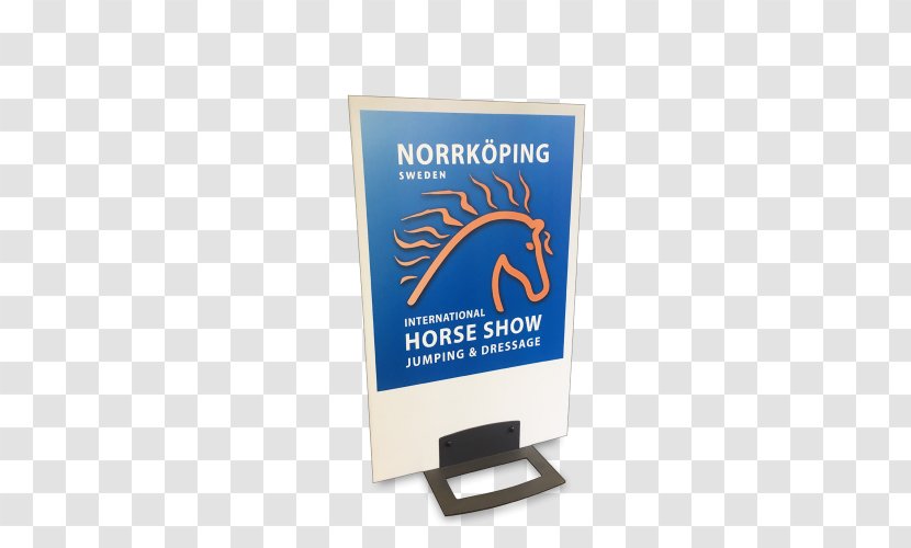 Norrköping Horse Brand Logo Font - Signage Transparent PNG