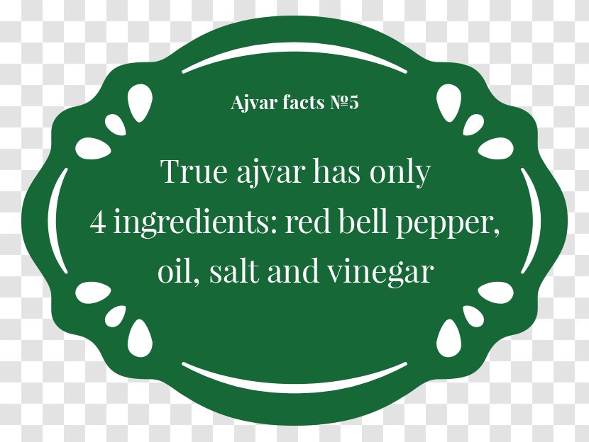 Malidzano Ajvar Bell Pepper Ljutenica Pindjur - Salt - Garlic Transparent PNG