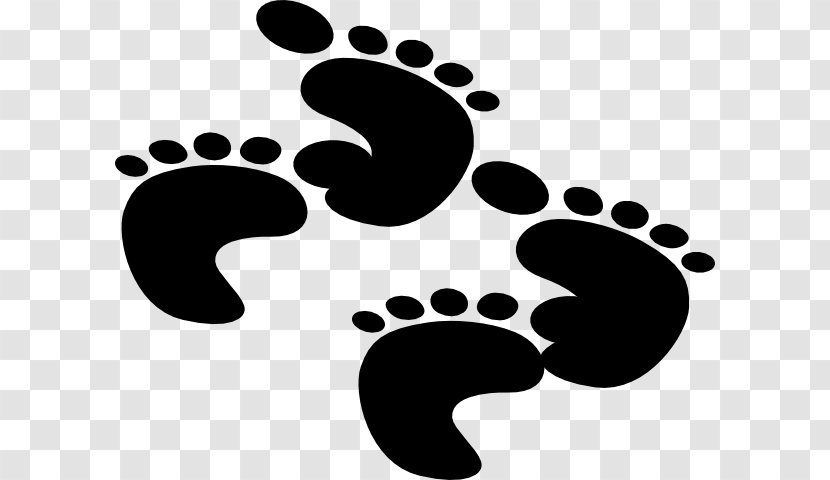 Footprint Clip Art - Royaltyfree - Deer Tracks Transparent PNG