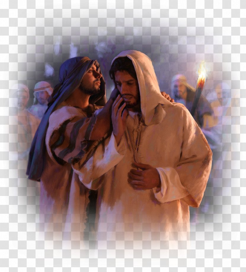 Arrest Of Jesus Bible Gospel John Betrayal Kiss Judas - Touchdown Transparent PNG