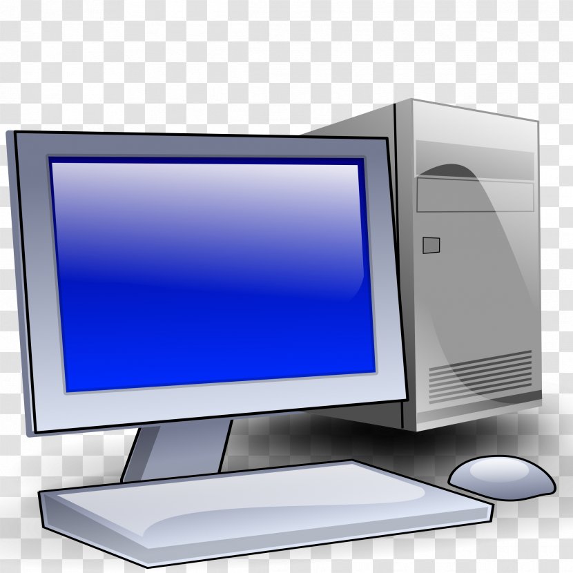 Computer Cases & Housings Desktop Computers Personal Clip Art - Monitor Accessory - PC Transparent PNG