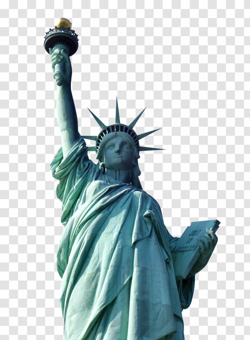 Statue Of Liberty Top The Rock Ellis Island - New York Harbor Transparent PNG