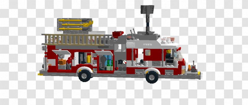 Fire Department LEGO Motor Vehicle Product - Cargo - Ladder Of Life Unit Transparent PNG