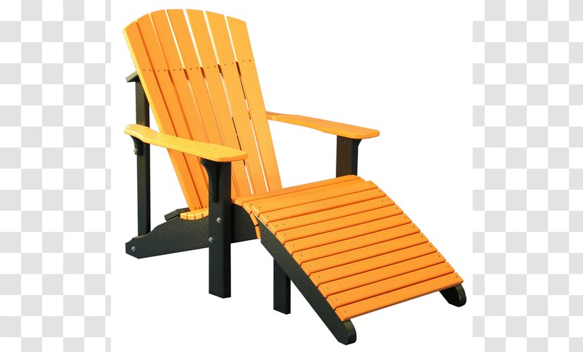 Adirondack Chair Garden Furniture Plastic Lumber - Rocking Chairs - Outdoor Transparent PNG