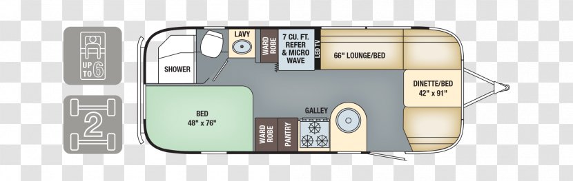 Haydocy Airstream & RV Caravan Campervans Floor Plan - Electronics Accessory - Battery Furnace Transparent PNG