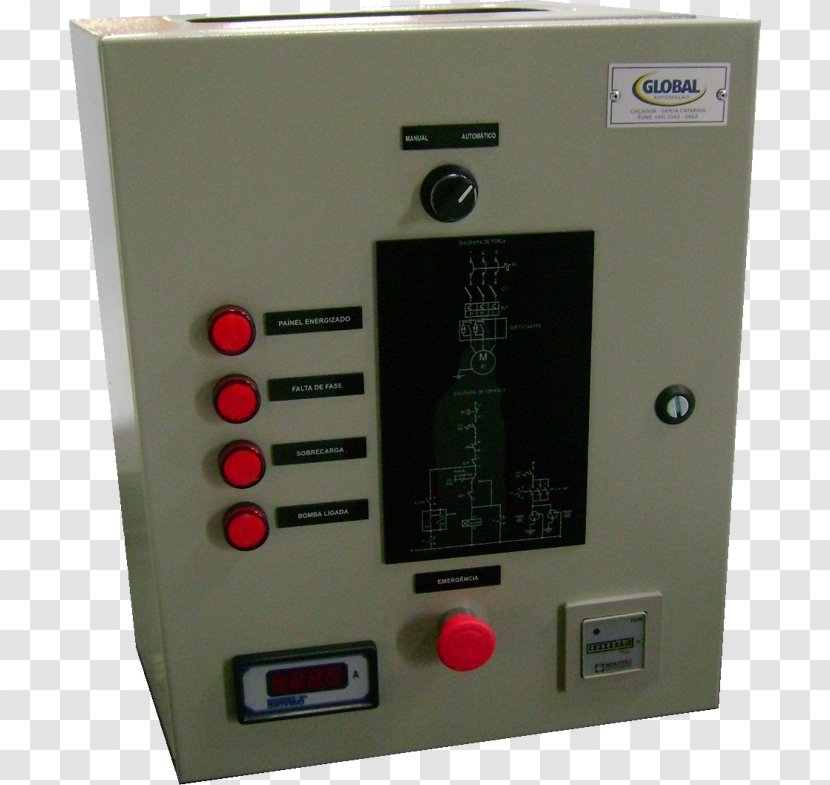 Circuit Breaker Electronics Control Panel Computer Hardware Engineering - Technology - Painel Transparent PNG