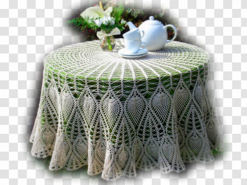 Tablecloth Cloth Napkins Place Mats Crochet - Matbord Transparent PNG