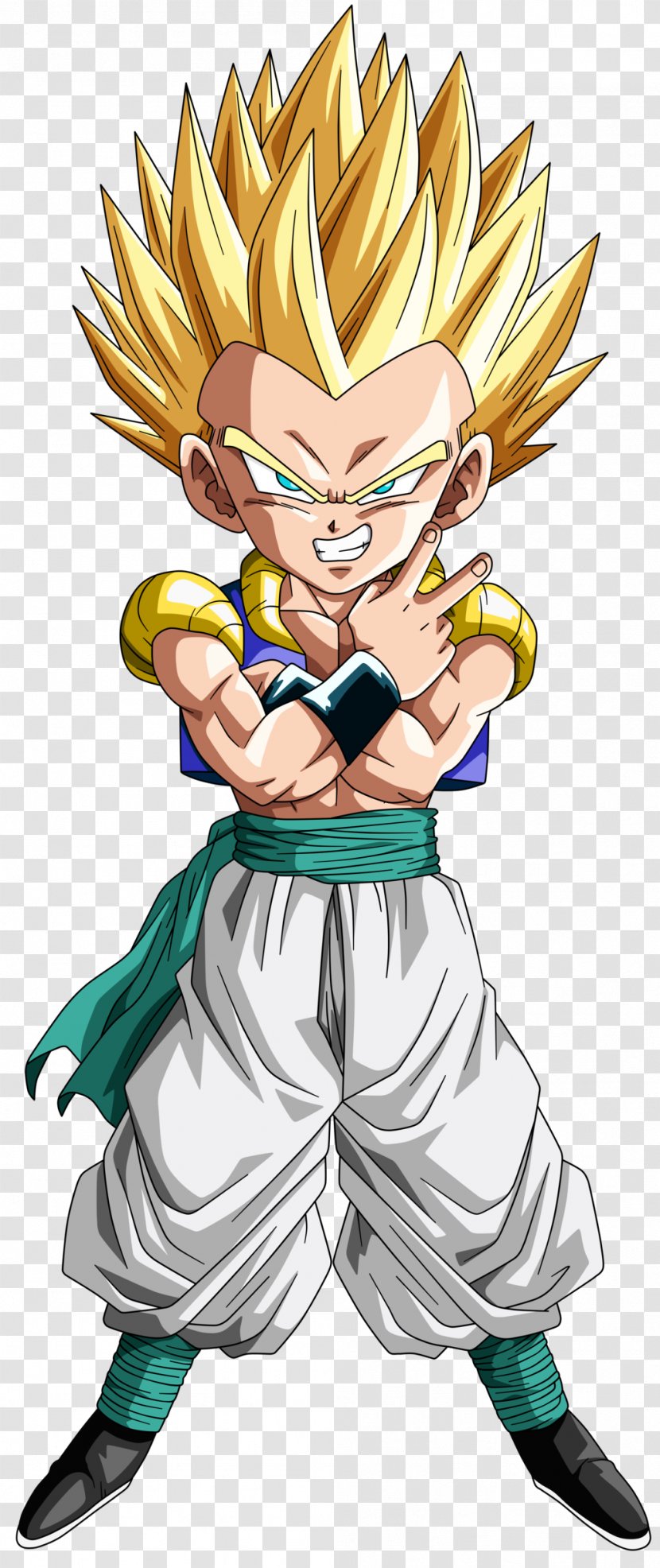 Gotenks Vegeta Goku Dragon Ball Z: Budokai Tenkaichi 3 - Watercolor Transparent PNG