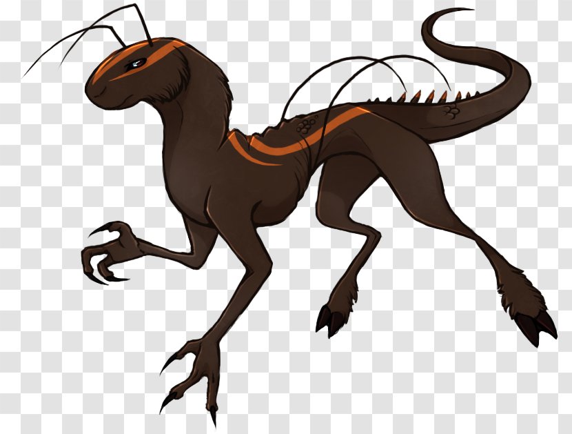 Mustang Velociraptor Insect Horse Tack Clip Art - Mythical Creature Transparent PNG