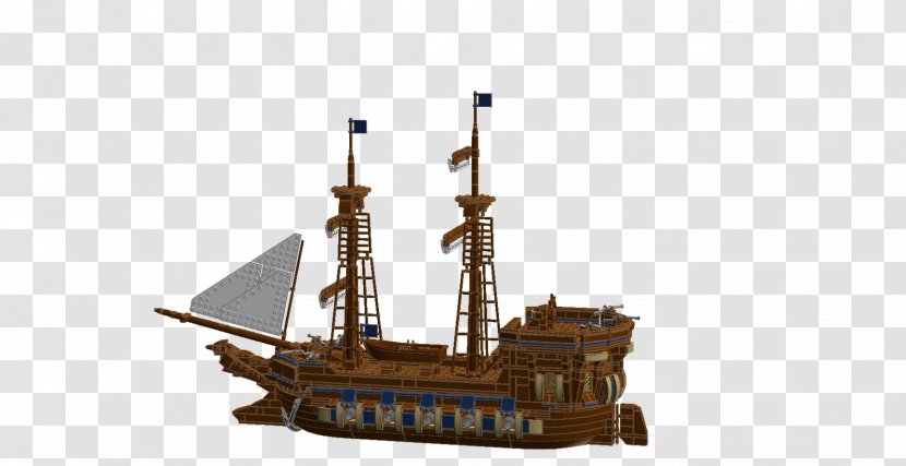 Sailing Ship Water Transportation Galleon Fluyt - Naval Architecture - Pirate Transparent PNG