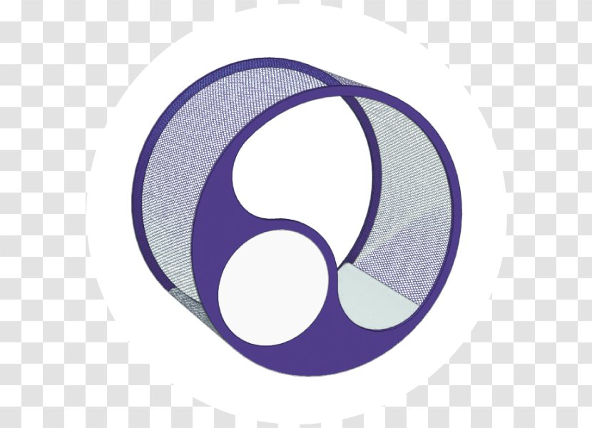 Circle Font - Purple - Design Transparent PNG