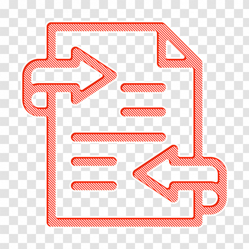 Exchange Icon Copywriting Icon Document Icon Transparent PNG