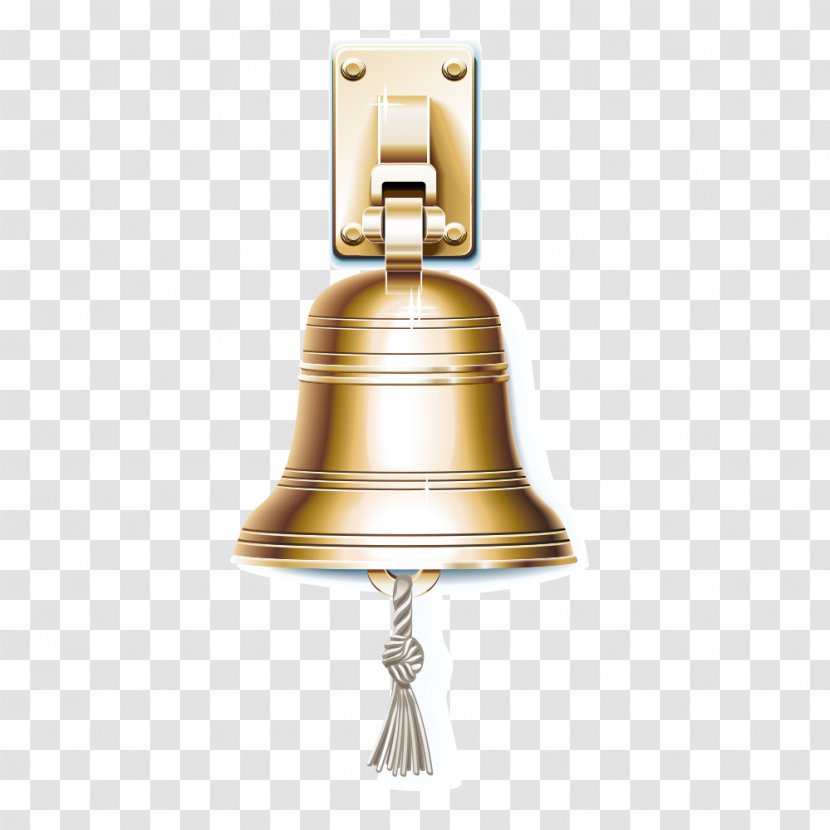 Sailing Icon - Brass - Bell Realistic Vector Material Free Transparent PNG