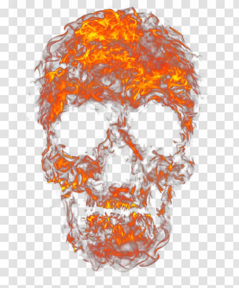 Papua New Guinea Light Flame - Skull Material Transparent PNG