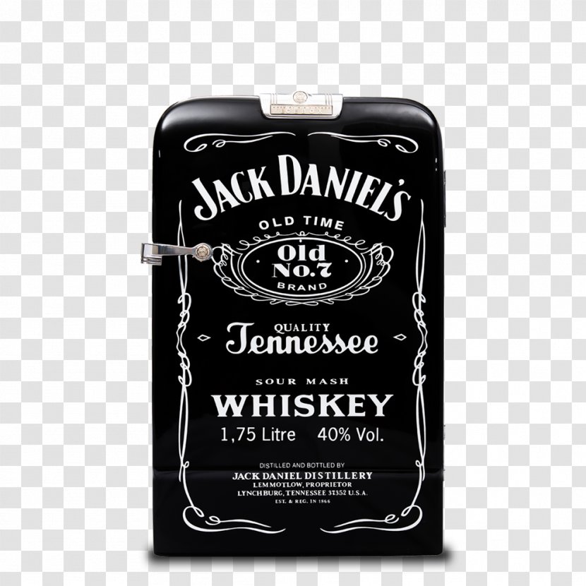 Jack Daniel's Bourbon Whiskey Distilled Beverage Tennessee - Refrigerator Transparent PNG