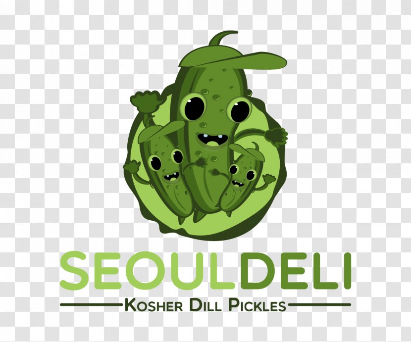 Logo Brand Fruit Font - Food - Dill Pickles Transparent PNG