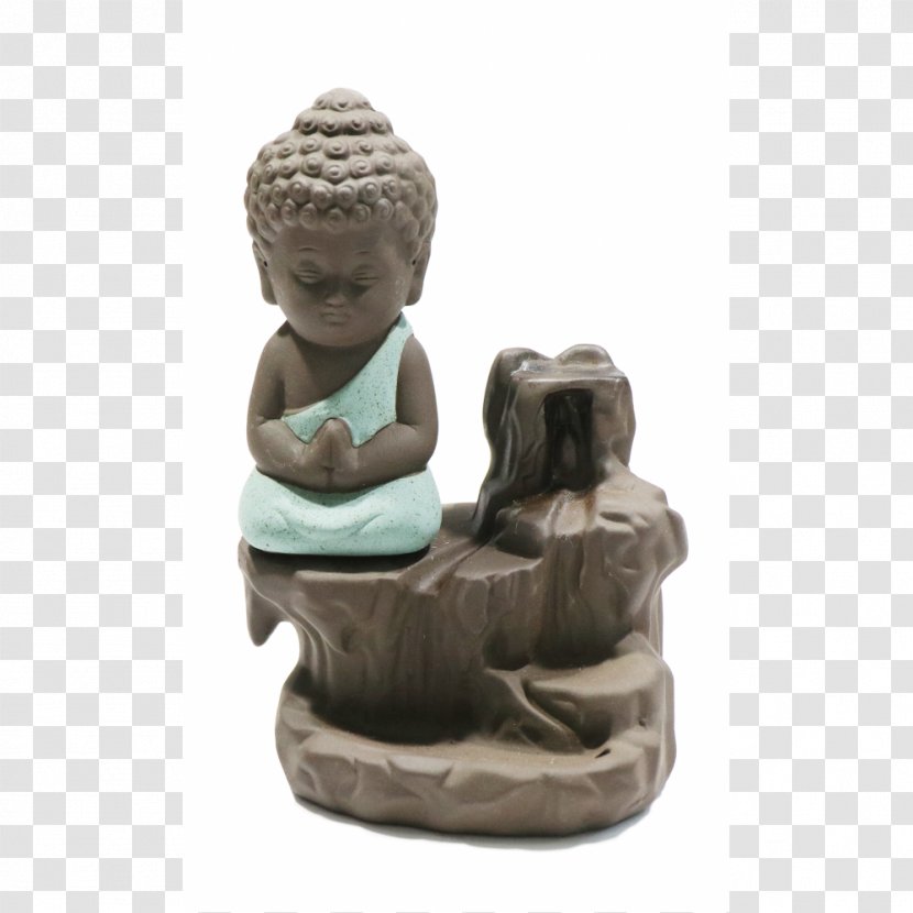 Thurible Cdiscount Buddhahood Frankincense - Figurine - Little Monk Transparent PNG