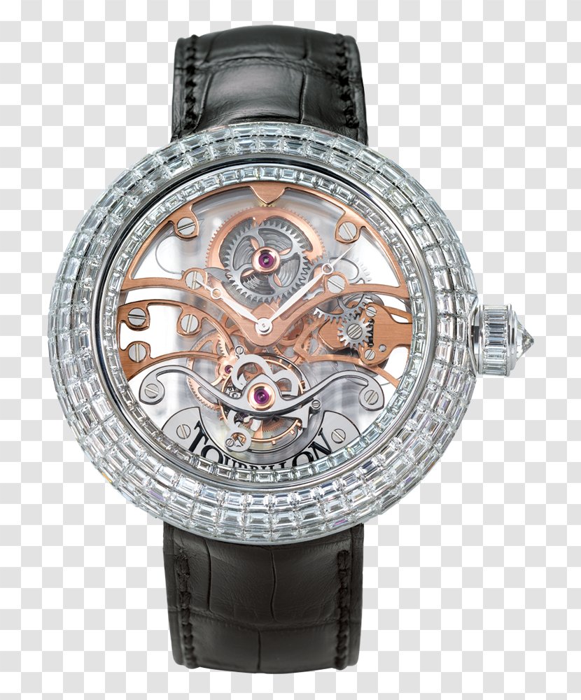 Jacob & Co Tourbillon Watch Crystal Chronograph Transparent PNG