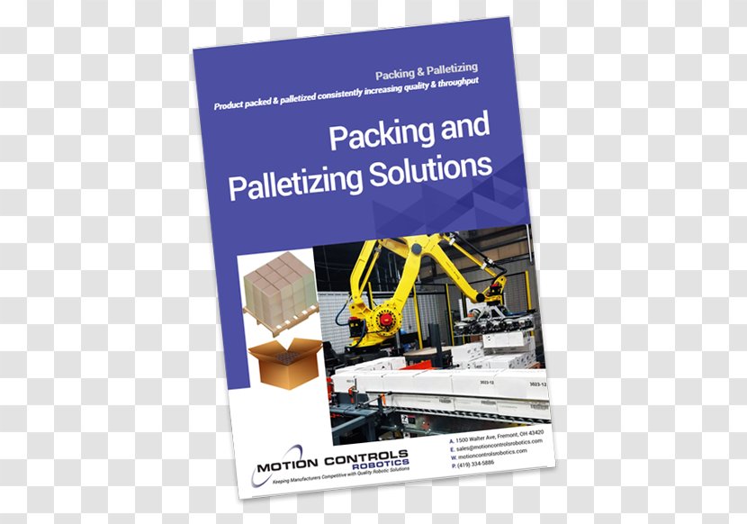 Motion Controls Robotics, Inc. Palletizer Engineering Robot Operating System - Book Transparent PNG